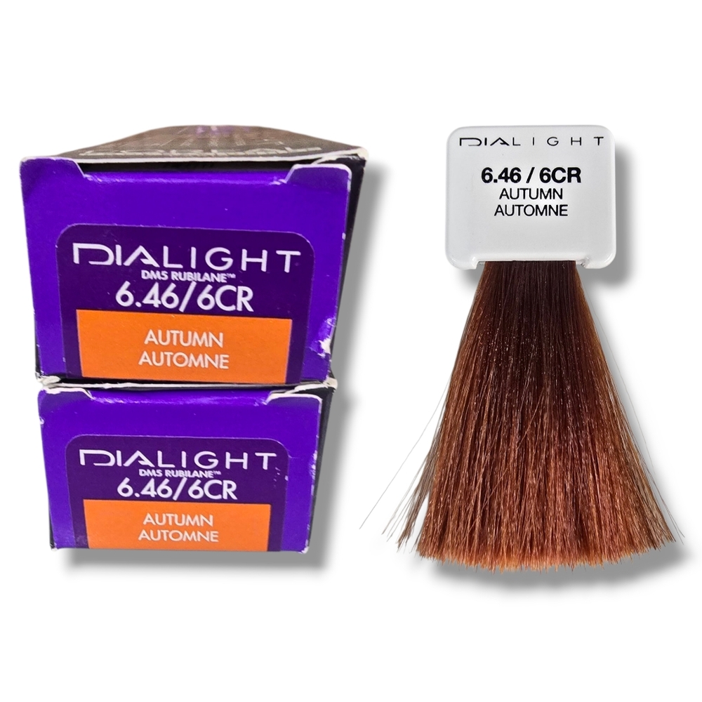 L'Oreal Professionnel DIALight 2 Tubes Ammonia-Free 6.46/6CR Autumn
